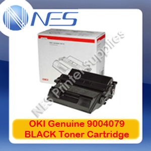 OKI Genuine 9004079 BLACK Toner Cartridge for B6300/B6300n (17K)